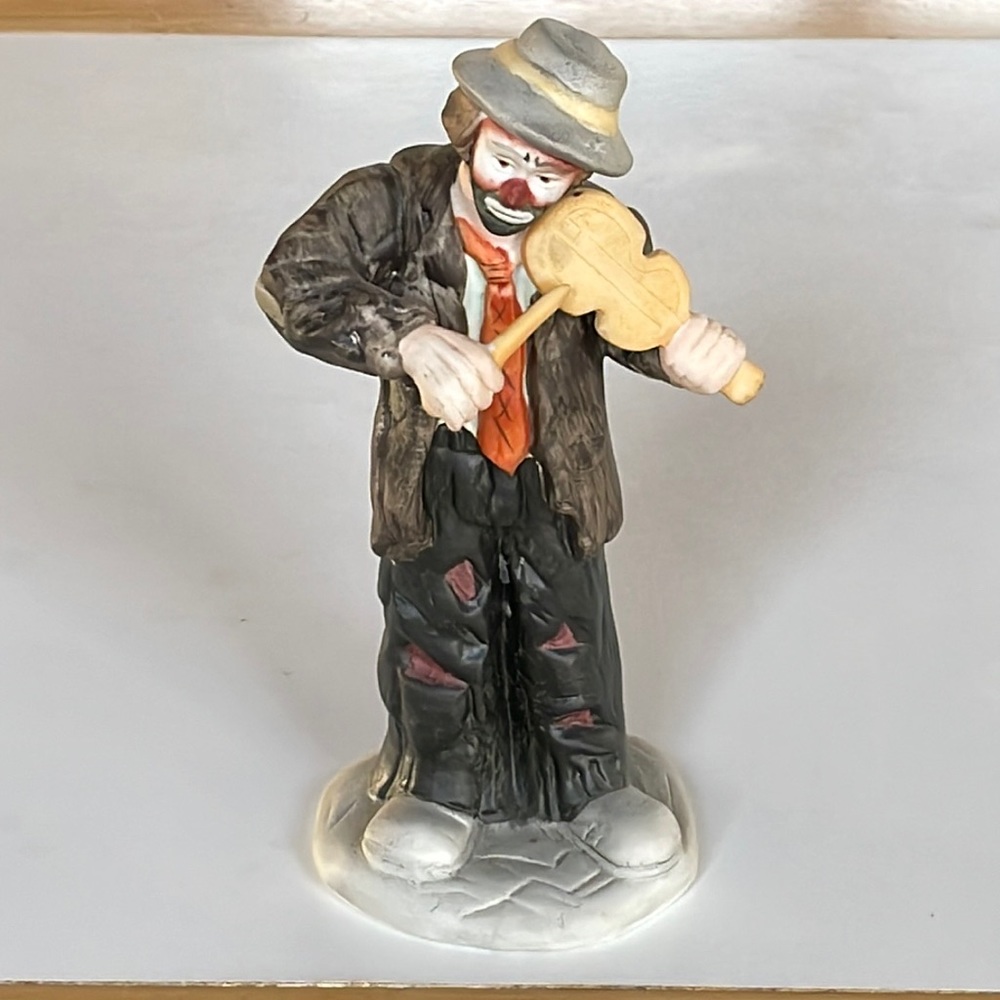 VTG 1980’s Emmett Kelly Violin Clown